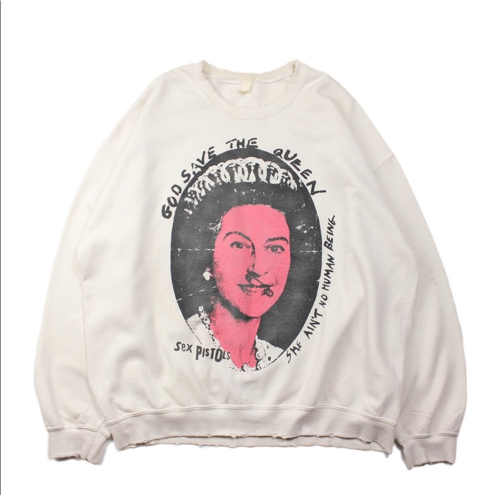 ISO Madeworn Sex Pistols sweatshirt XS-M